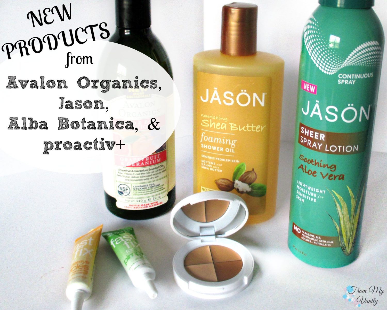 New Products from Avalon Organics, Jason, Alba Botanica, & Proactiv+ // @LadyKaty92 FromMyVanity.com